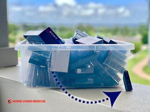 Camera tapes to digital